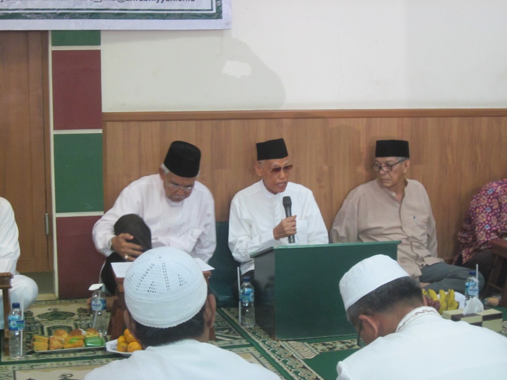 Pengajian Bersama KH Ali Yafie, KH Moehammad Zain, dan KH Mohamad Hidayat